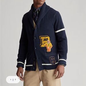 Ralph Lauren Polo Varsity Cardigan
